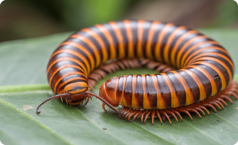 Banded Millipede