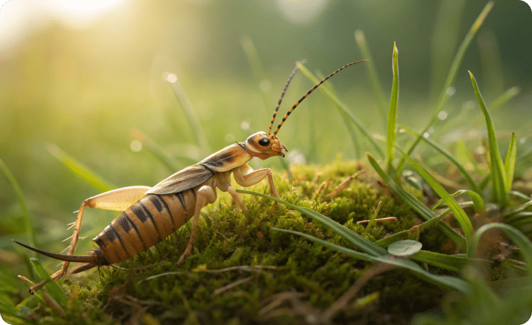 Striped Earwig