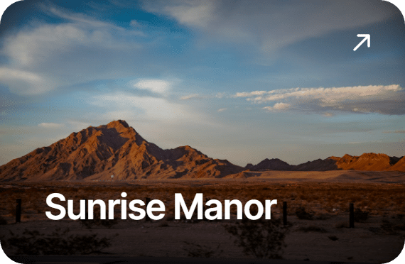 Mountains near Sunrise Manor, Las Vegas